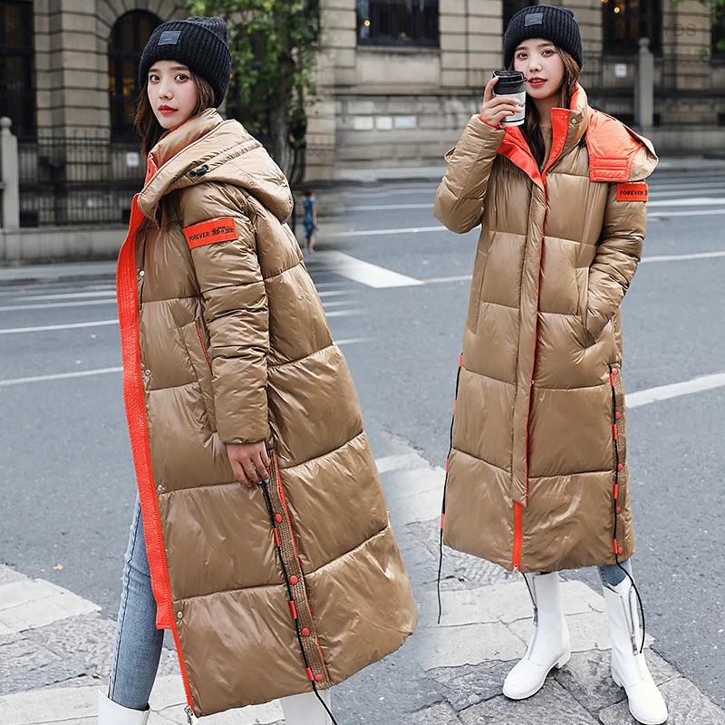 waterproof padded long coat