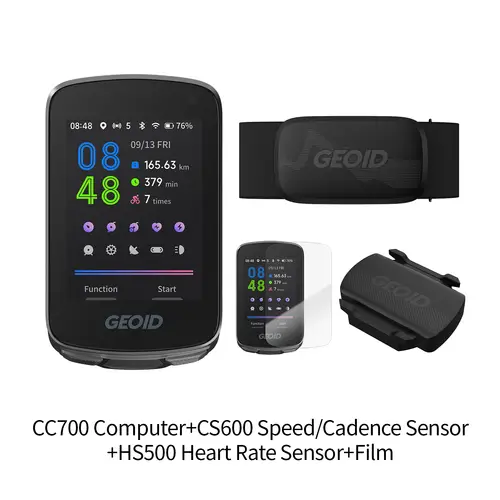 GEOID CC600/CC700 Bike Computer Wireless Color Screen Bicycle Speedometer ANT+ WIFI Cycling Speedometer IPX7 Waterproof Odometer - Image 14