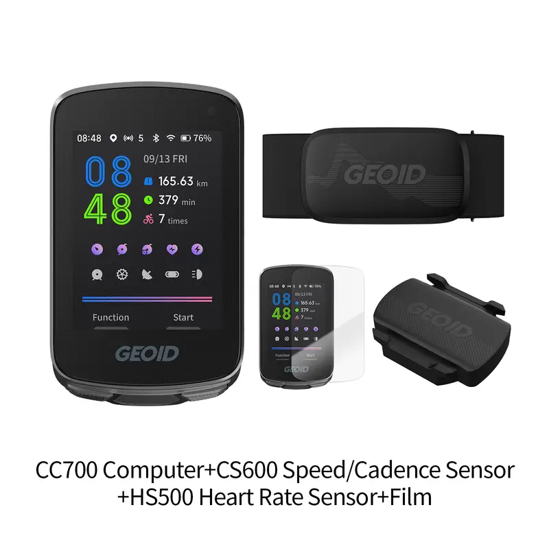 GEOID CC600/CC700 Bike Computer Wireless Color Screen Bicycle Speedometer ANT+ WIFI Cycling Speedometer IPX7 Waterproof Odometer - Image 14