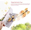 1-10Pcs Magic Wind Up Flying Butterfly in The Book Rubber Band Powered Magic Fairy Flying Toy Great Surpris Gift Party Favor 3