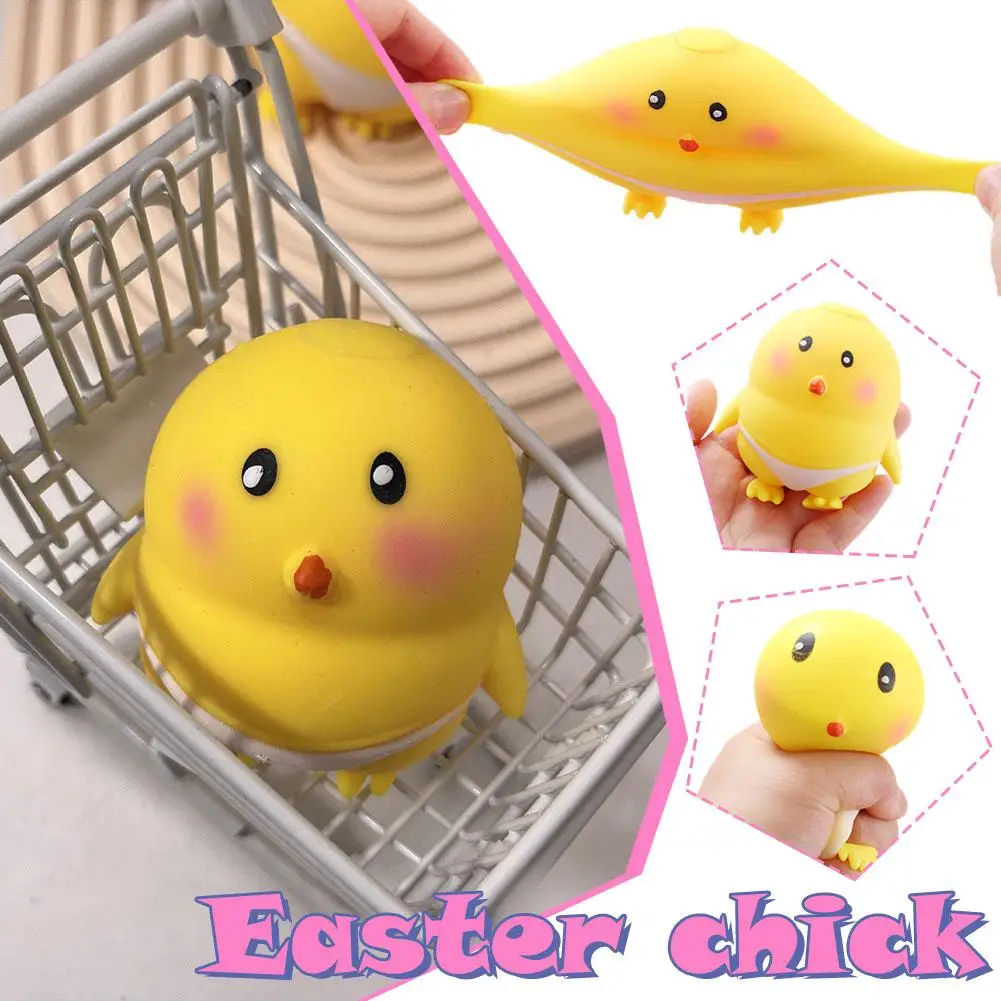 

Squeeze Animal Toy Chicken Sensory Fidget Toy Comfortable Cartoon Squeeze Gifts Washable Sensory Kids Animals Stress H3t7