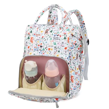 한국 기저귀 가방 배낭 아기 가방 엄마 아빠 아기 소녀 소년 여행 백 팩, 방수 출산 변경 가방, 아기 물건