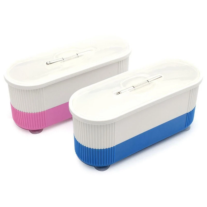 

D0AB Portable and Low Noise Ultrasonic Cleaner Machine for Retainer Eyeglass Watches