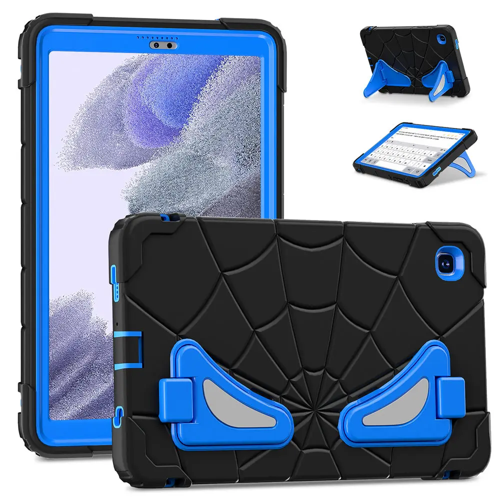 Kids Shockproof Spider Tablet Stand Cover, Enhanced Protection