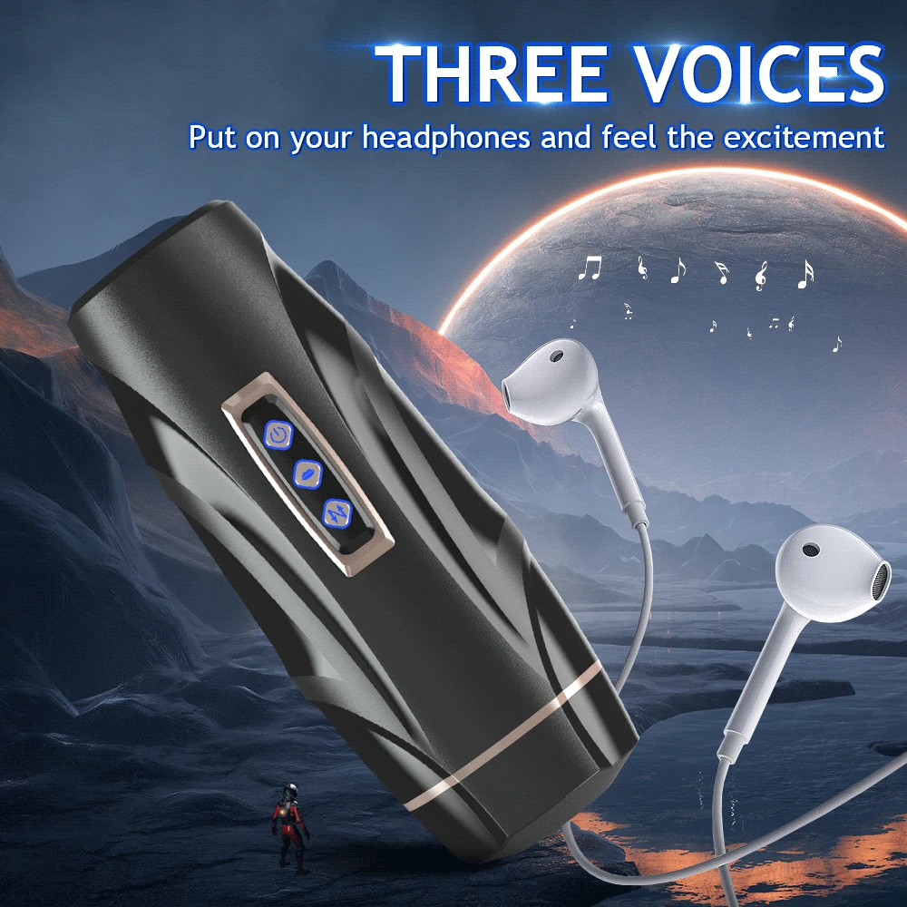 Male Masturbator Cup Fully Automatic Retractable Adult Sex Toy