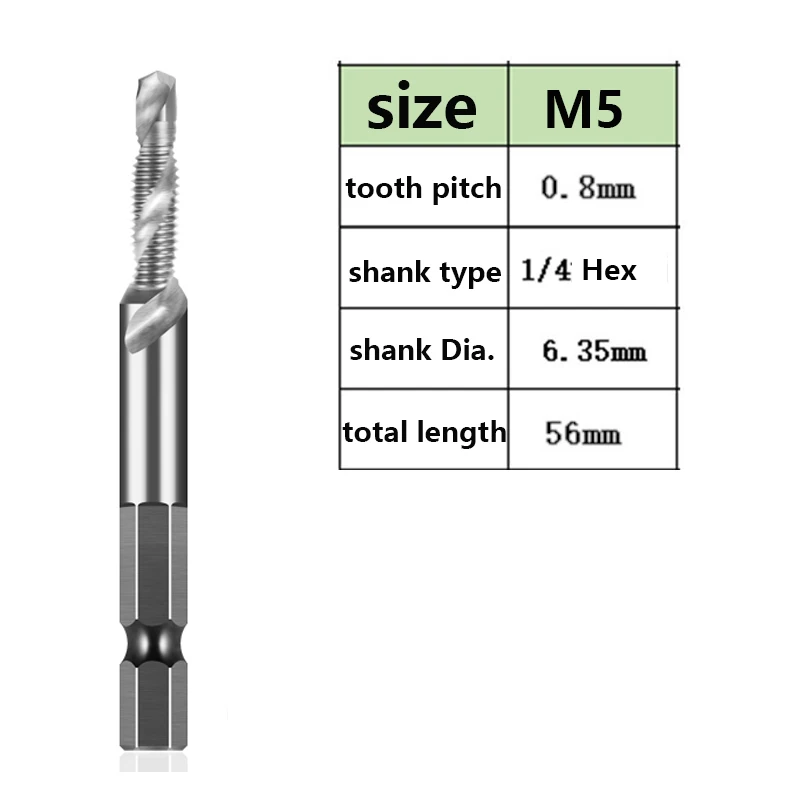 M5x0.8 Silver