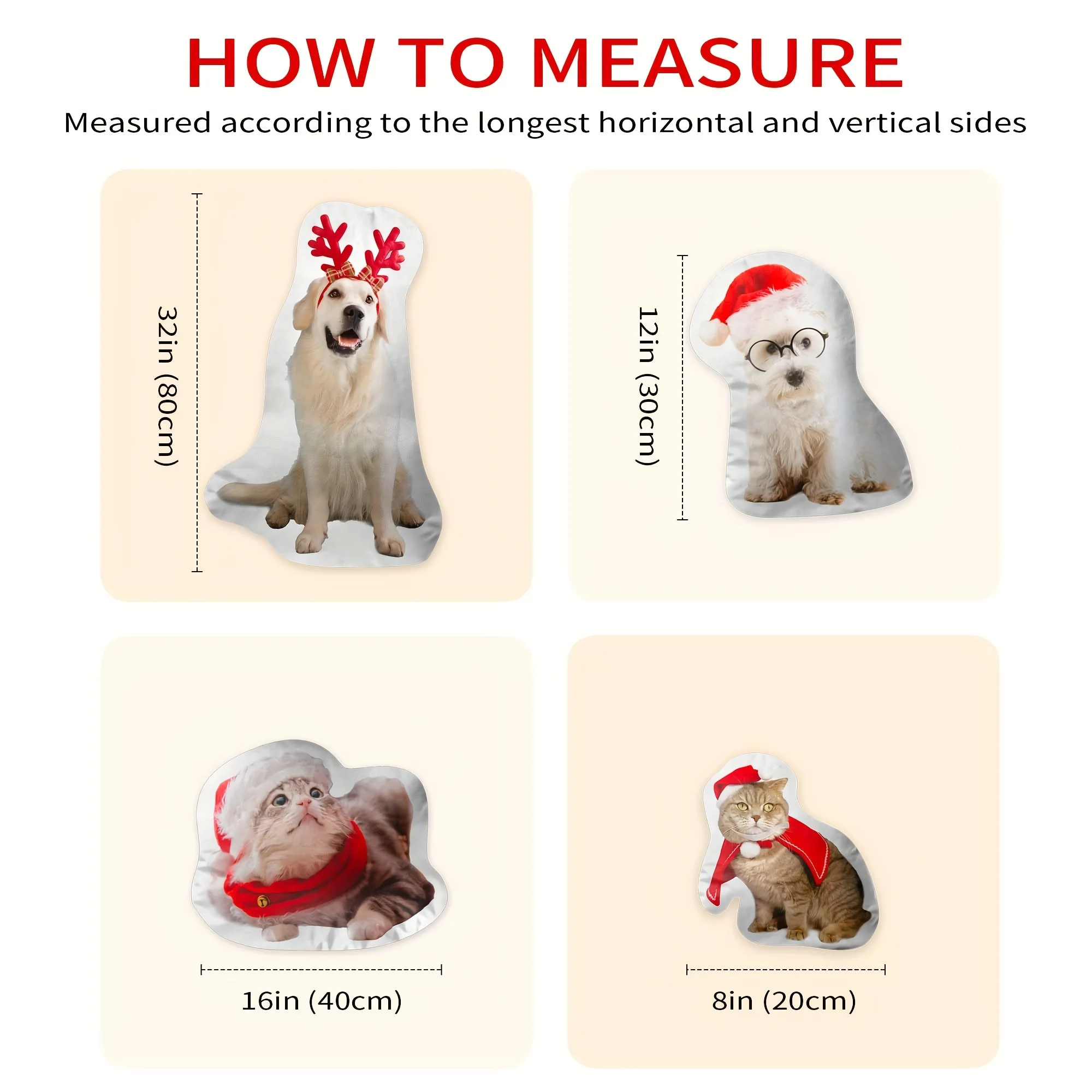 Personalized Pet Plush Pillow 2