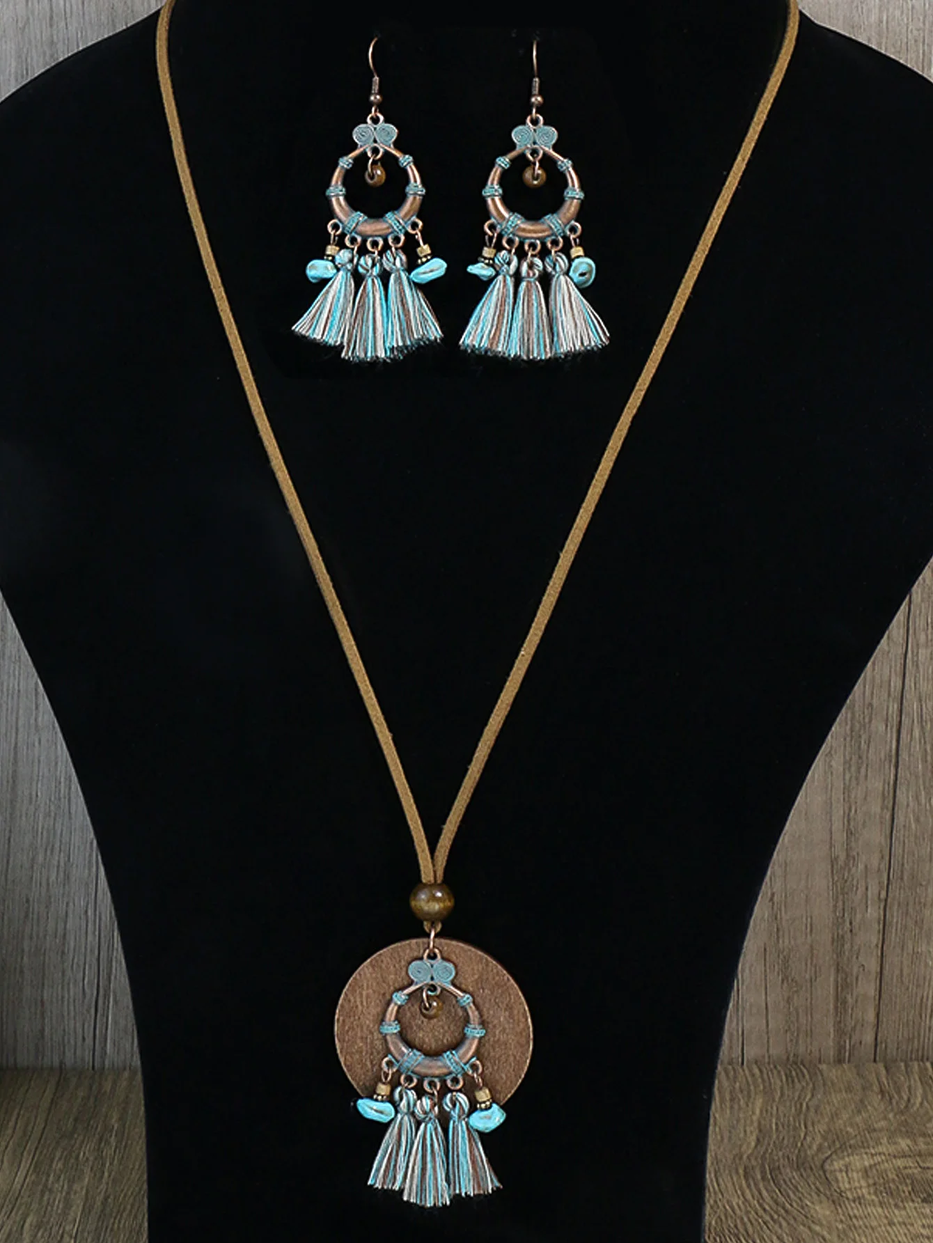 VintageEthnicStyleLongNecklaceSweaterChainWomensDailyTravel