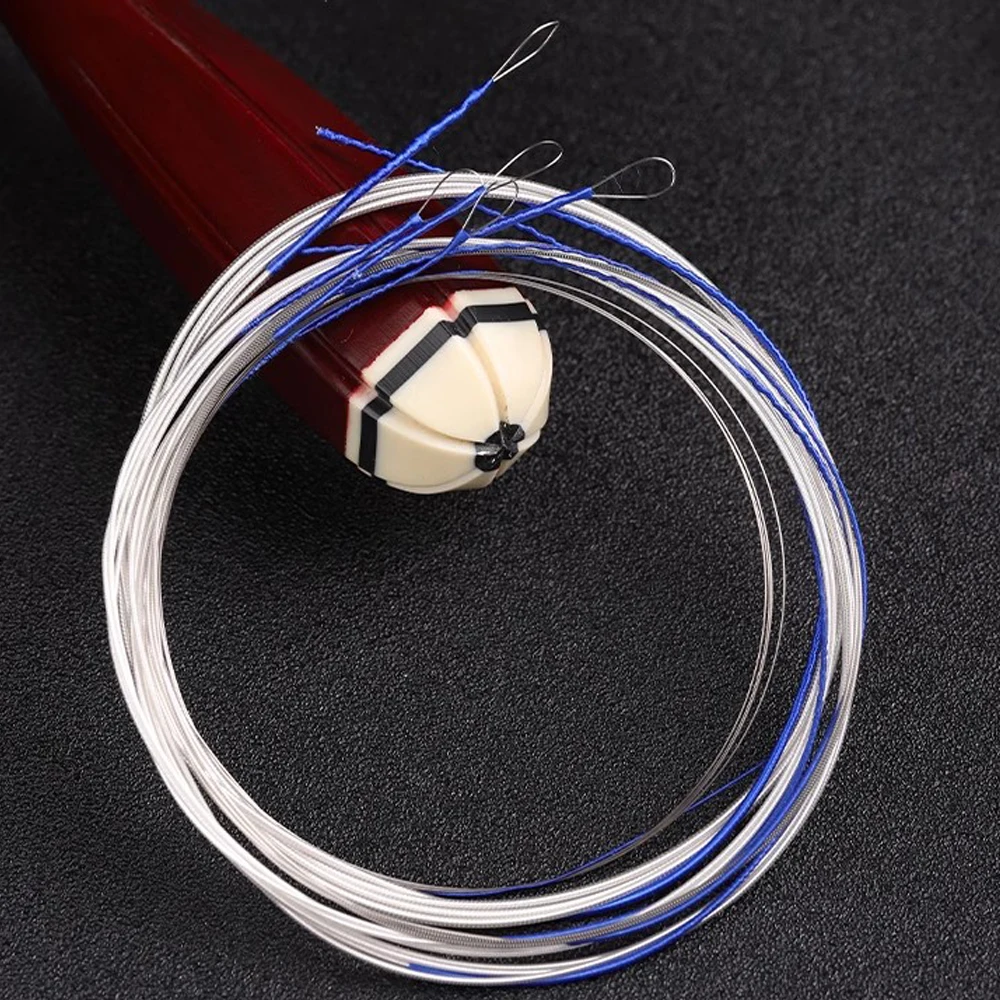 5 Sets Alice AT41 Silver Plated Copper Winding Pipa Strings