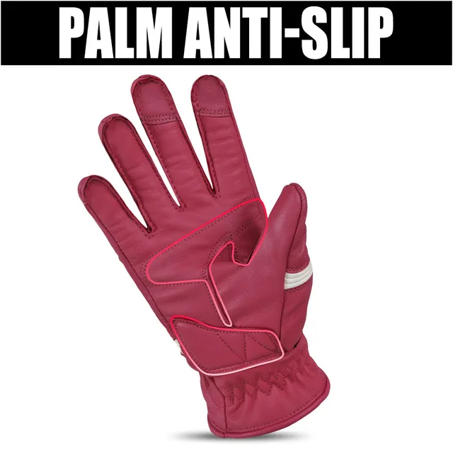 여성용 레트로 가죽 장갑