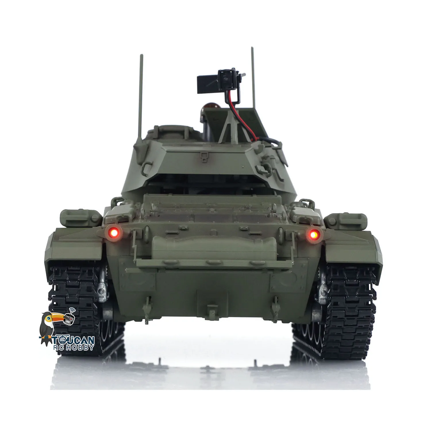 Toys Tongde 1/16 M24 Chaffee RC Light Tank Electric Infantry Fighting Vehicle Model Radio Control Panzer for Boys Gift TH24484 6