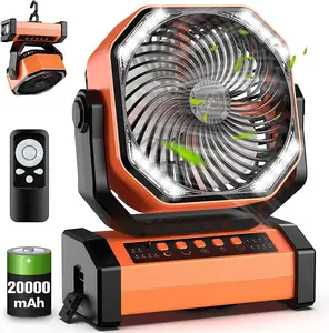 Dropship 7800mAh Portable Camping Fan Rechargeable Multifunctional Mini Fan  USB Outdoor Hang Ceiling Fan Led Light Desktop Fan Power Bank to Sell  Online at a Lower Price