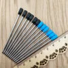 20Pcs 0.5mm Metal Roll Ball Pen Refills 70mm Length for Crystal Diamond Pen 7cm Replaceable Metal Pen Refills Office Business 5