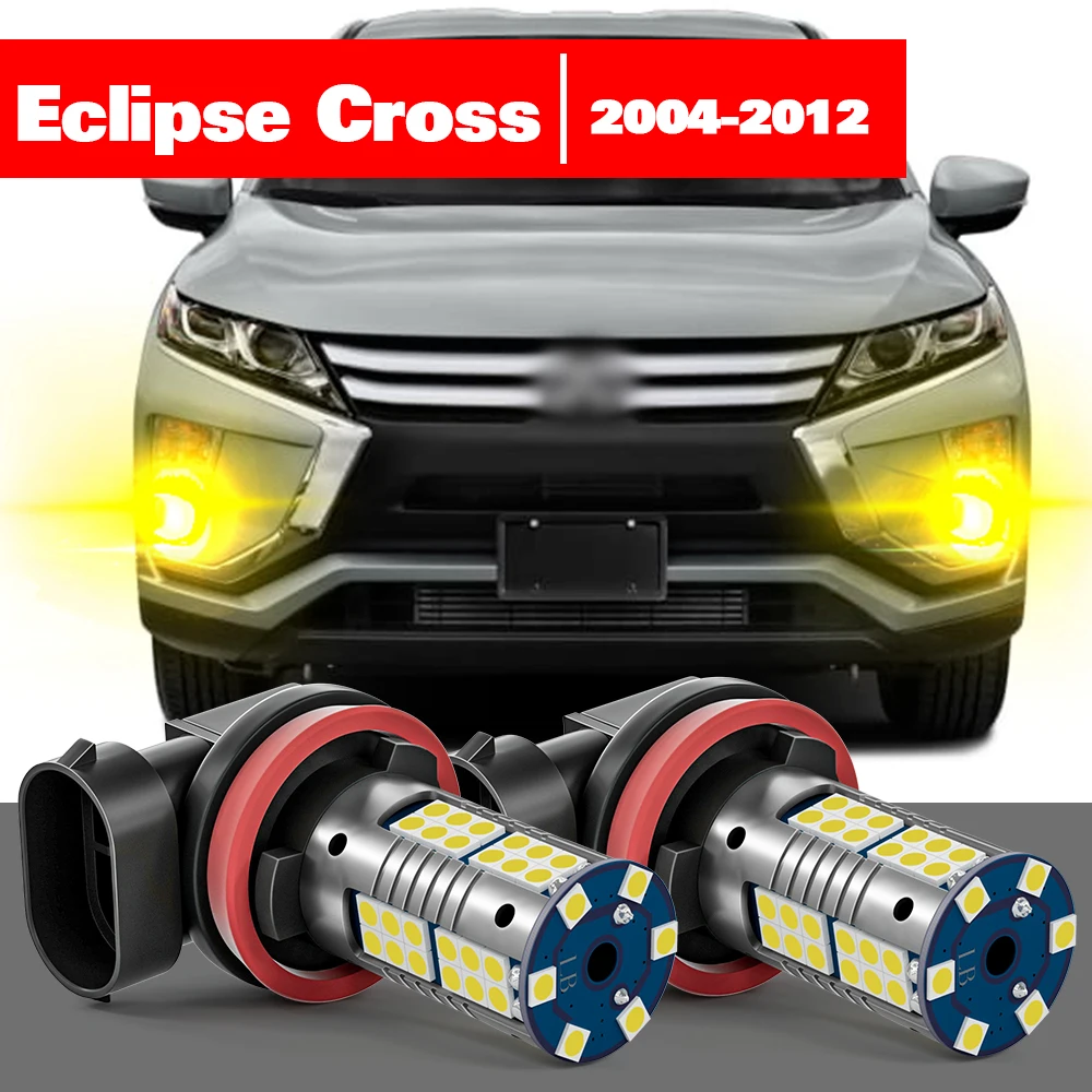

For Mitsubishi Eclipse Cross 2017-2020 2pcs LED Fog Light Accessories 2017 2018 2019 2020