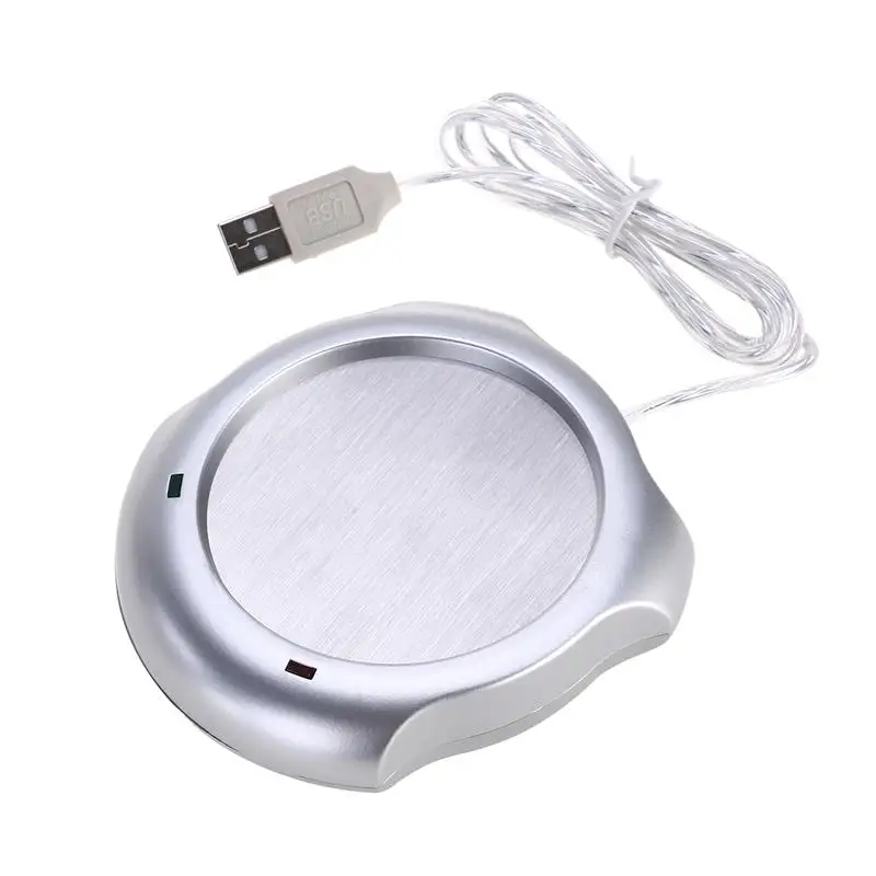 Plato calefactor eléctrico de escritorio, calentador de tazas USB,  calentador de tazas de té y café, placa calefactora para escritorio,  accesorios de calentador de tazas Usb - AliExpress