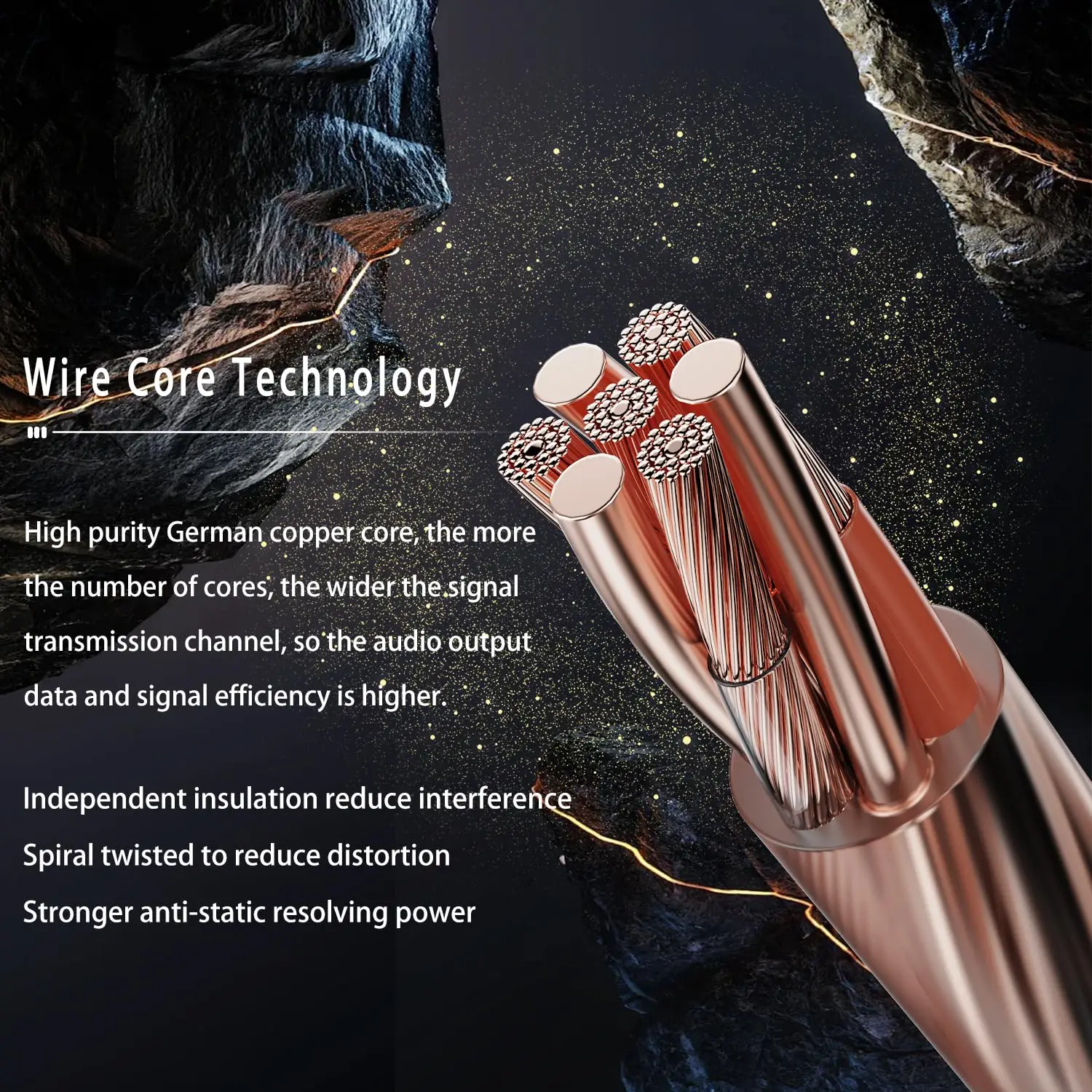 4.4mm 2.5mm Balanced Audio Headphone Cable AKG Q701, K702, K712, K712 PRO,K240, K240S, K240 MK II