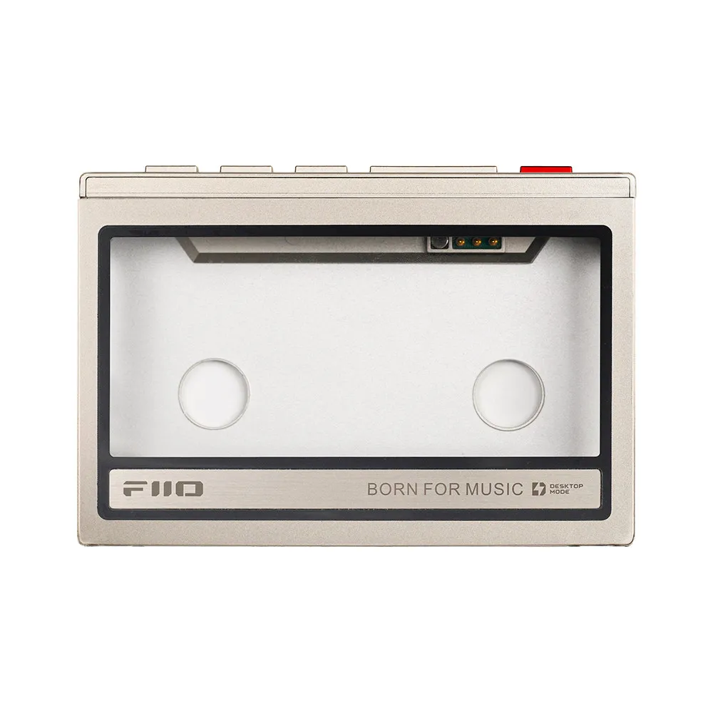 FiiO SK-M21C FiiO M21 안드로이드 무손실 HiFi 음악 플레이어용 레트로 카세트 보호 케이스 자기 충격 방지 커버