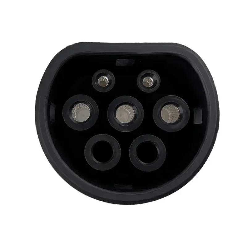 Tesla to Type2 IEC62196-2 Adapter Max 32A 7kw 240V EVs Charging Adapter with Anti-Drop Lock