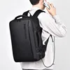 Waterproof Oxford Backpack Large Capacity Men Business Bag Laptop backpack Expandable Backpacks Shoulder Bags with USB Charging 1