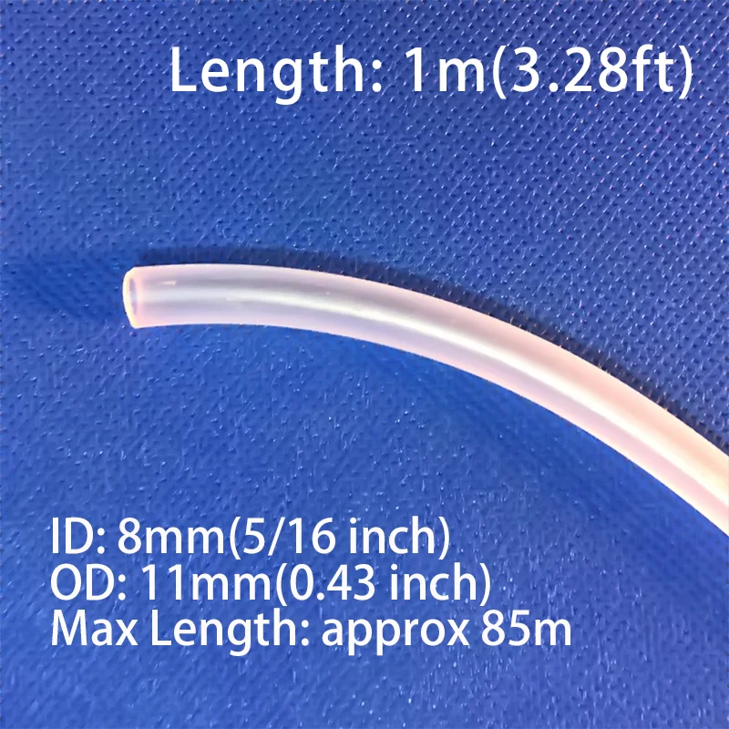 1m Transparent PVC Plastic Hoses High Quality Water Pump Tube 4 6 8 10 12 16 20mm Inner Diameter Garden Lab Fish Tank Aquarium plastic hose