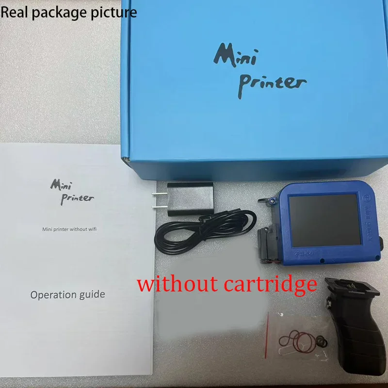 26 Languages 12.7MM Handheld Mini Portable Date Logo Plastic Bottle Inkjet Print
