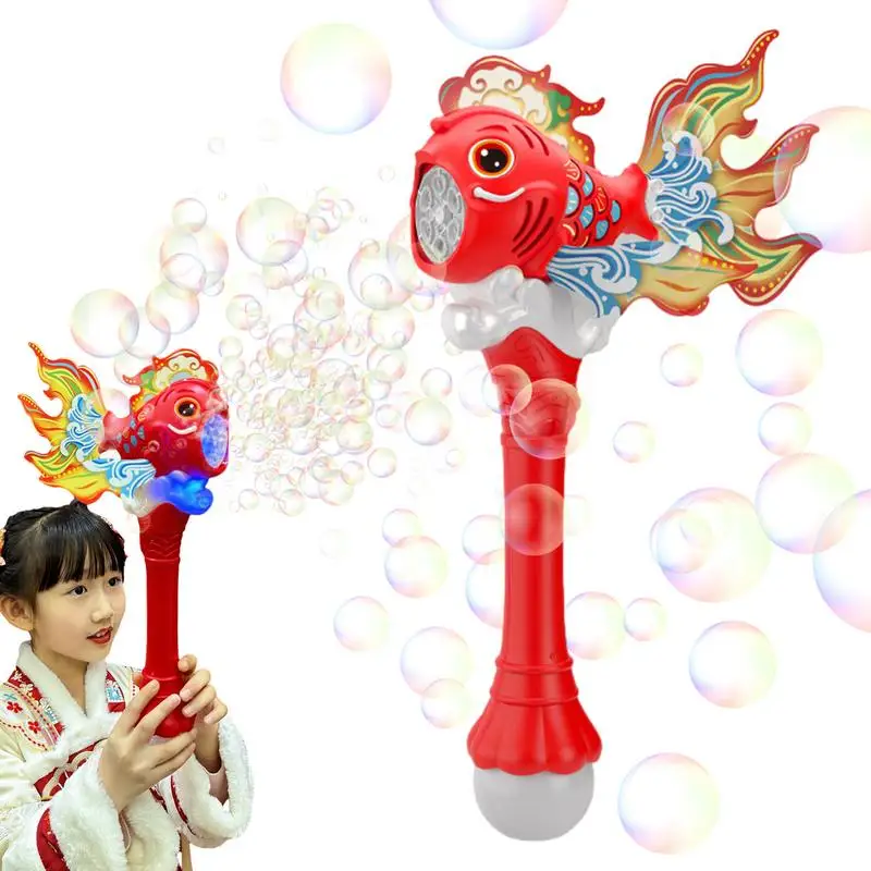 

Portable Bubble Machine Bubble Blowing Machine With Lights And Sounds Portable Bubble Blower For Kids Boys Girls Christmas And