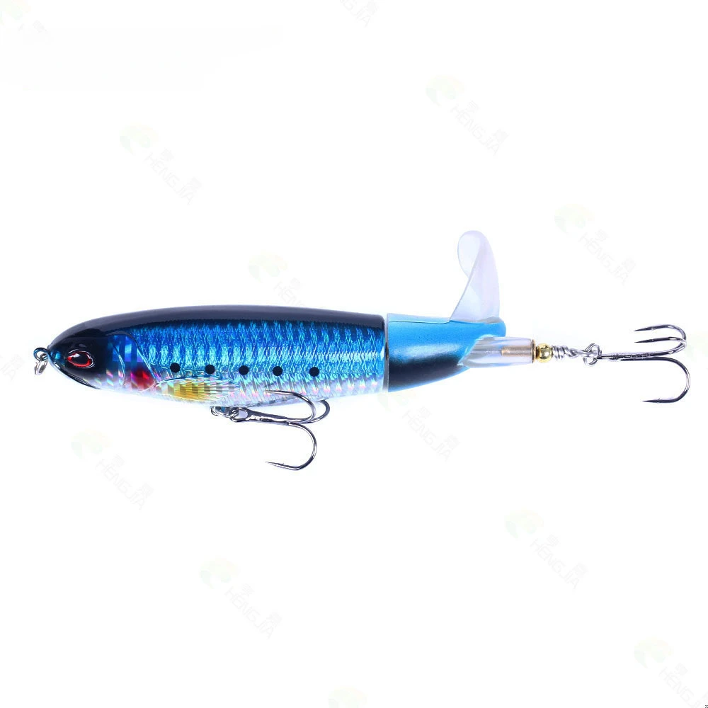 13g 17g 36g Whopper Popper Propeller Topwater Fishing Lures  Artificial Bait Hard Crankbait Wobbler Rotating Tail Fishing Tackle 6