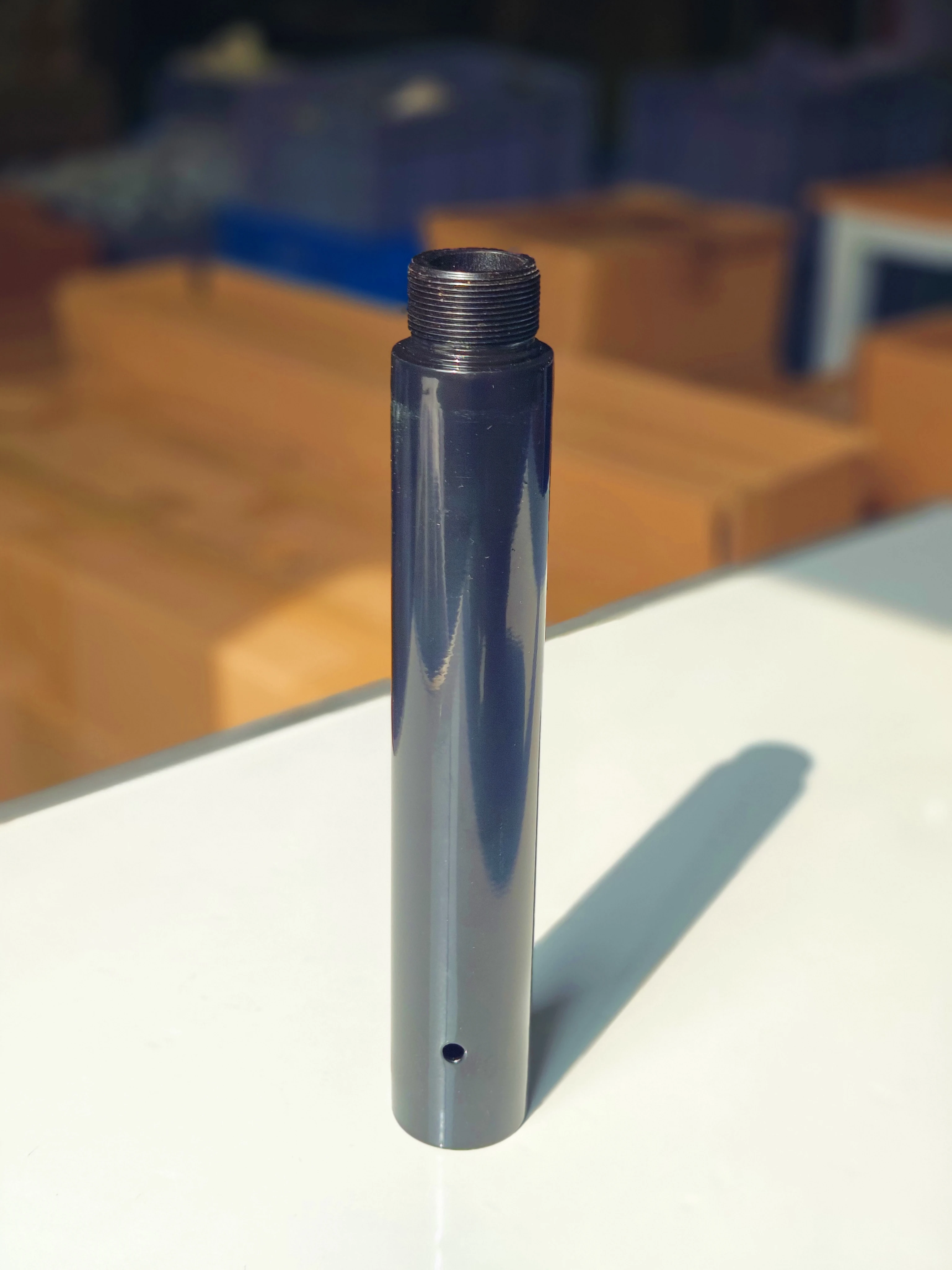The 250mm pole dance extension tube is applicable to steel pipes with a diameter of 45mm.