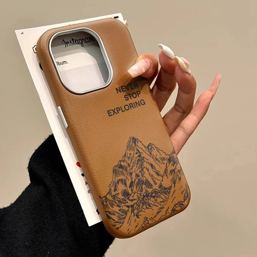 Luxury Mountain Simple Case - Premium Protective Phone Cover
