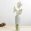 Jingdezhen Hand-painted Vase Zen Ceramic Decorative Ornaments New Chinese Style Small Flower Arrangement 4