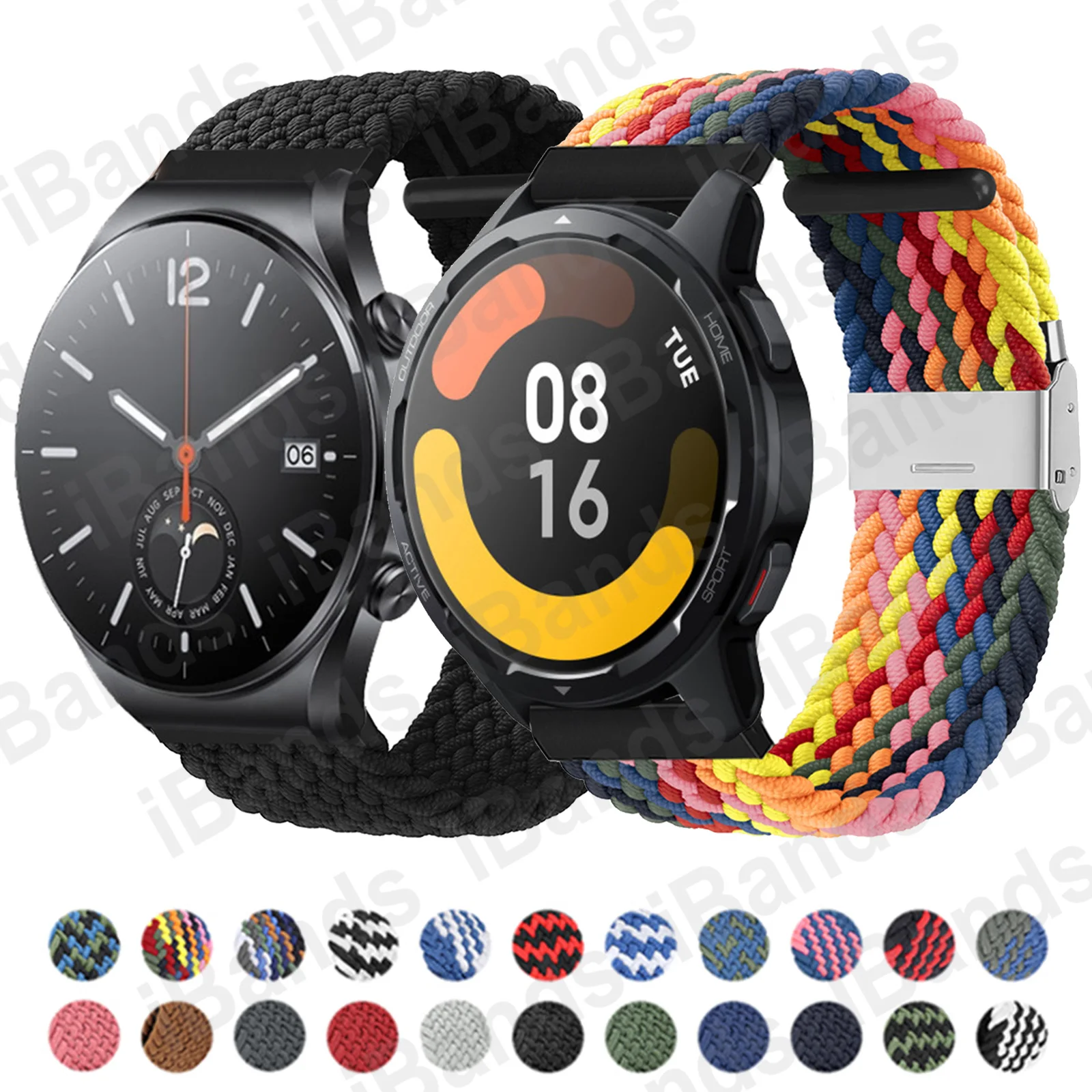 Correas de Nylon Trenzado Xiaomi Watch S1 Active