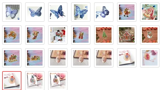 Cross Stitch Kit Cross stitch set living room kitchen refrigerator Christmas tree snowman cartoon student&rsquo;s handicraft class gift
