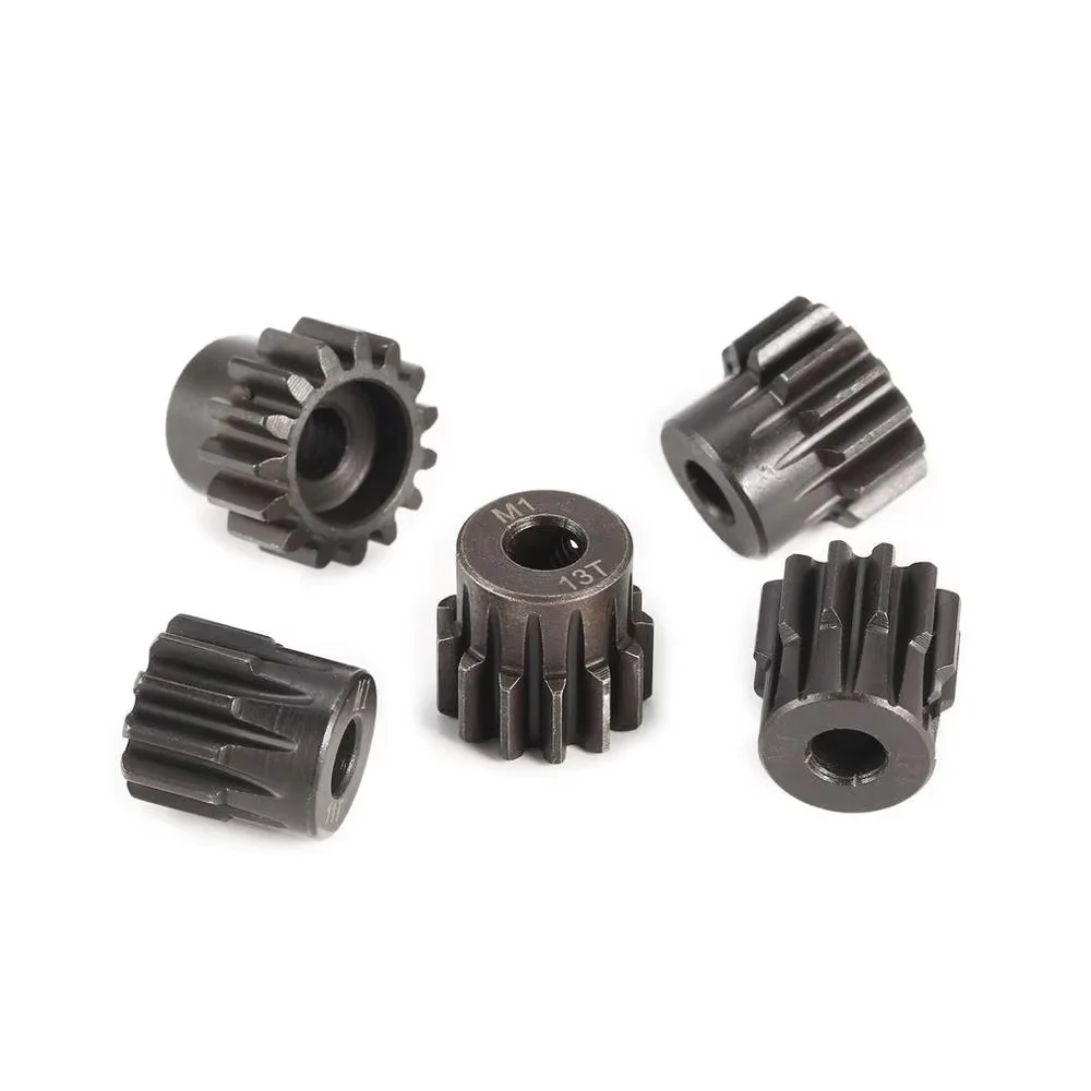 High-Performance Metal Motor Gear Pinion Set - Various Teeth Options for 5mm Shaft Motors