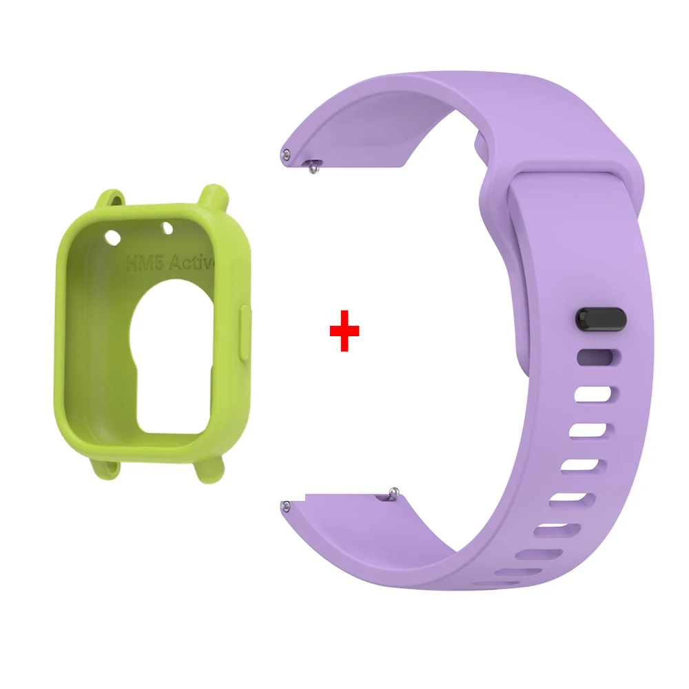 Silicone TPU Case and Band Set for Sports Wristbands and Watches