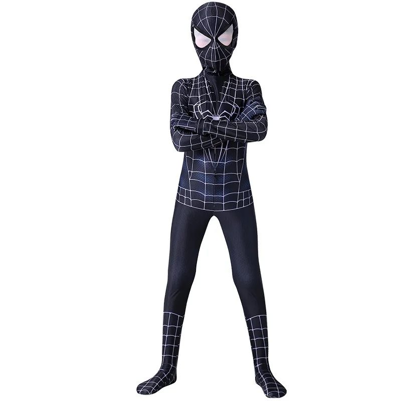 Disfraz de Spiderman para niños y adultos, mono de Cosplay de Tobey  Maguire, traje Zentai de superhéroe, disfraces de fiesta de Carnaval de  Halloween - AliExpress