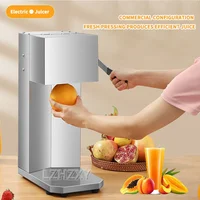 Commercial Electric Orange Juicer Extractor Machine 150W Fresh Juice Blender Good Juicer Multifunction Fruit Meat Juice Blender 2