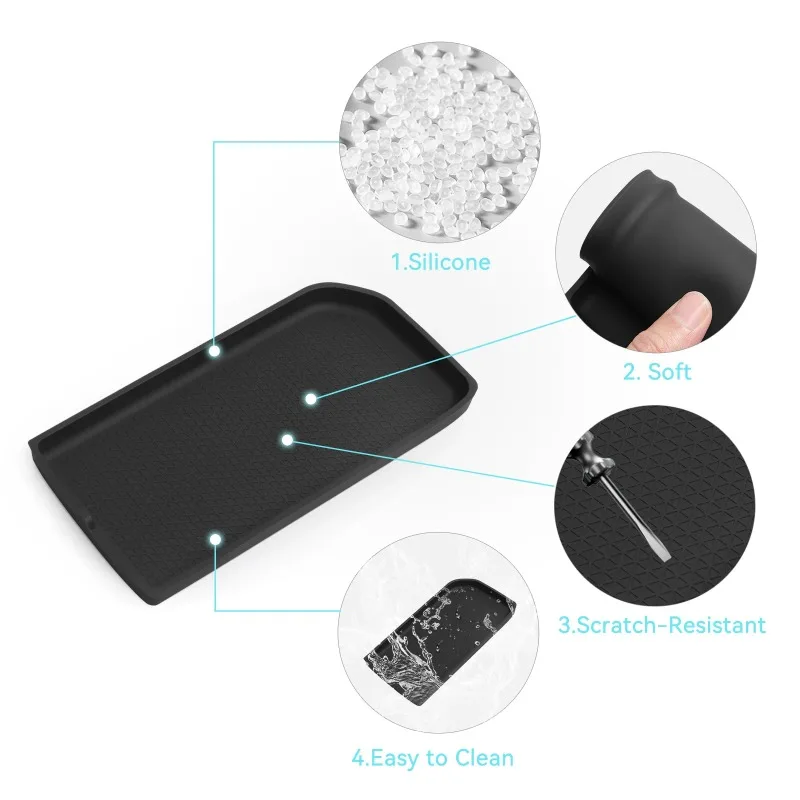 Car Non-slip Pad Protective Mat Central Control Silicone Storage accessories for MG 3 MG3 car non slip mat silicone anti slip pad silicone anti skid pad