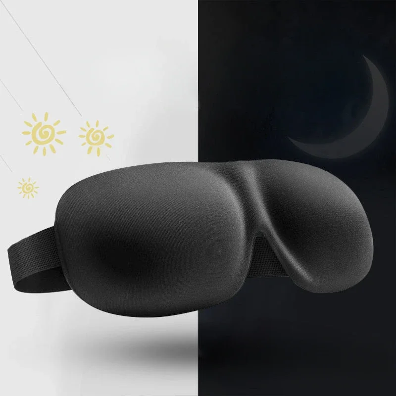 Sleep Mask 3D Blindfold Concave Molded Night Face Mask Block Out Light Women Men Eyepatch