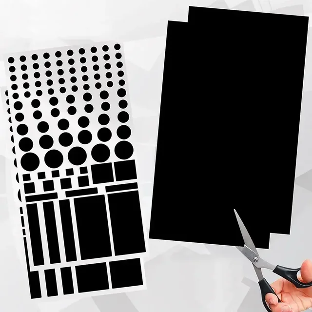 Auto LED Blackout Stickers 50-100% Rate Stickers Dimming Light Blocking Stickers For Electronics Household Electronic Products - Image 6