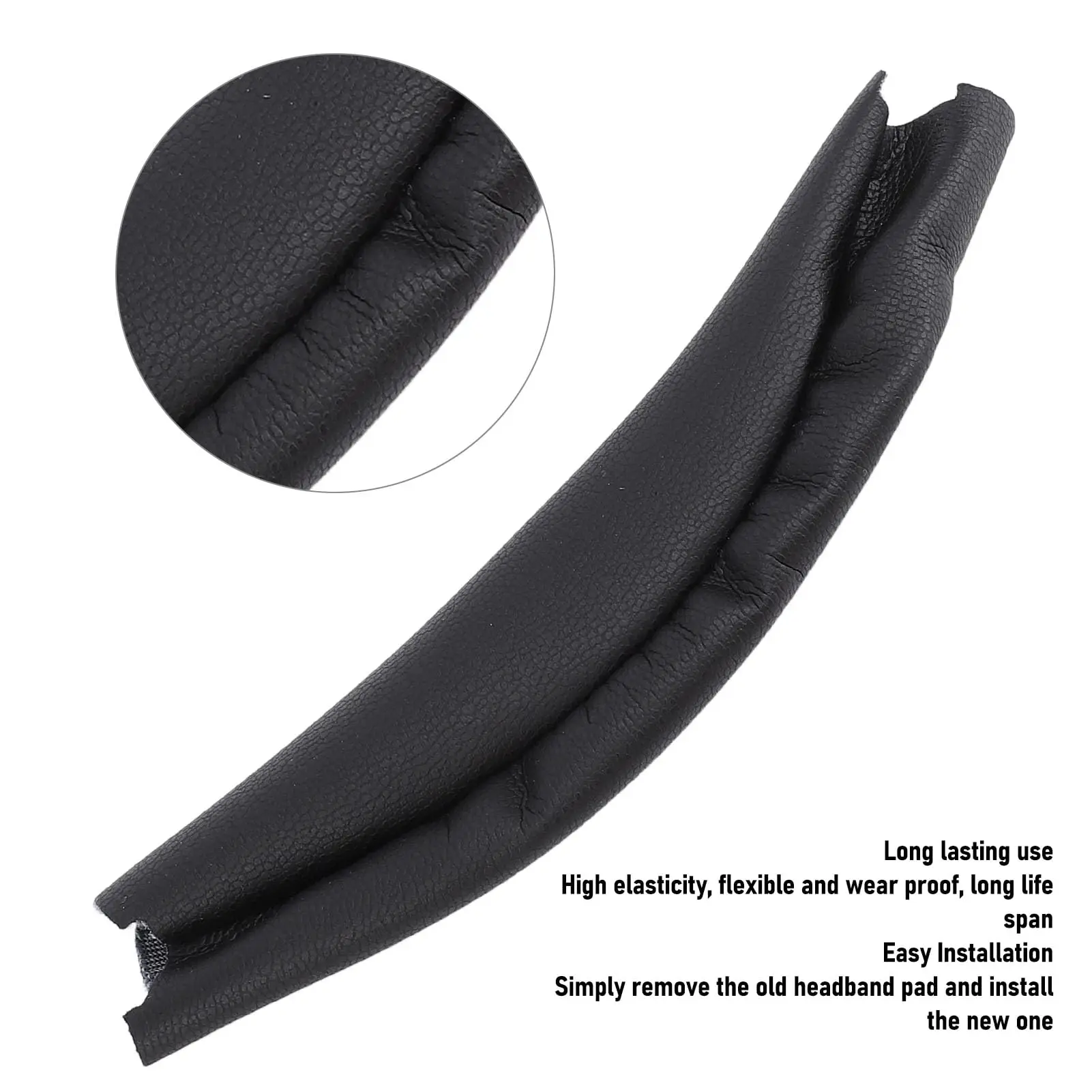 Replacement Headband Pad for Sony WH-1000XM3 WH-1000XM4 Wireless Headphones, DIY Headphone Head Top Cushion