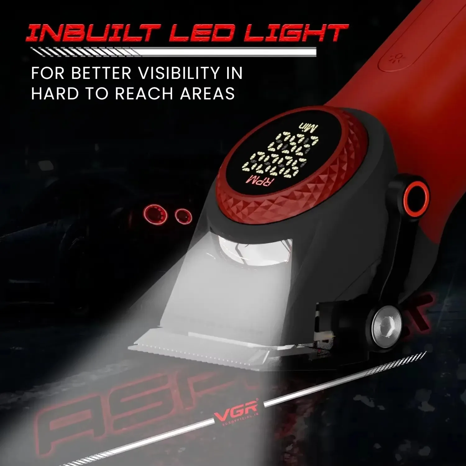 VGR ماكينت حلاقة رجالي دبوس الشعر المهنية مقص الشع...