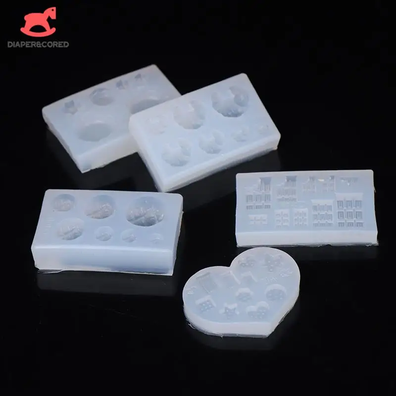 Miniature Fruit Candy Mold Miniature Candy Mold Silicone Molds UV Epoxy  Resin Clay Jewelry Dolls Fake Food Mini Candy Mold 