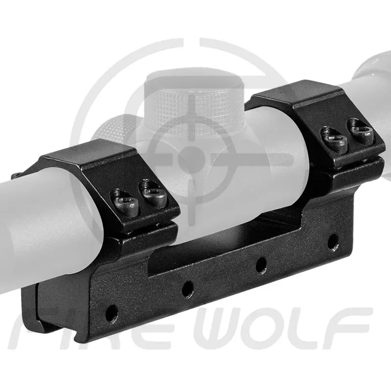 25.4mm One Piece Low Dovetail Scope Mount Rings Adapter W 11mm Long 100mm Rifles Airsoft Hunting