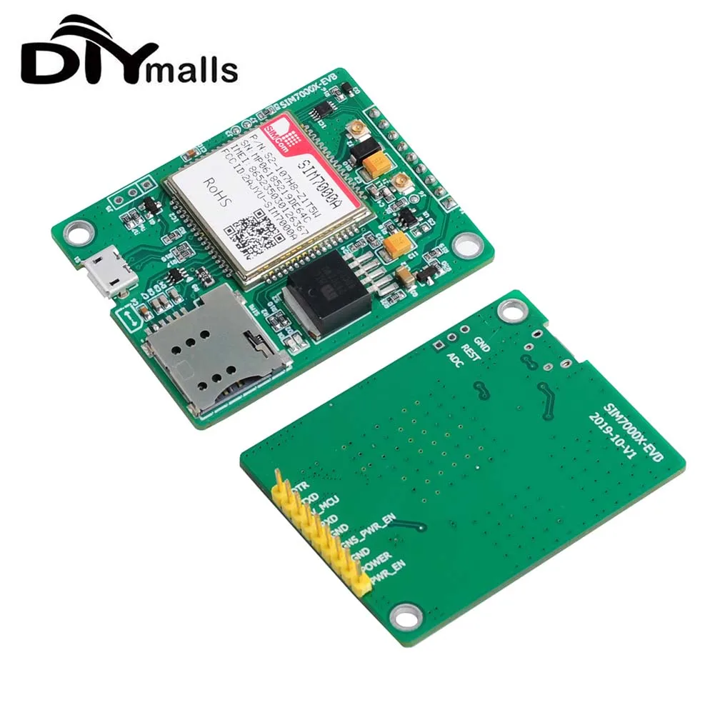 SIM7000G SIM7000A Board GSM GPS Modul NB-IoT EMT-C LTE-CAT-M1 Quad-Band FDD-LTE B2 B4 B12 B13 für Windows Arduino Raspberry Pi – Detail 2