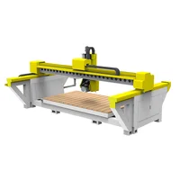 Stone Bridge Saw Cnc cutting Engraving Machine Stone Cutting Machine 4 Axis Cnc Stone Machine