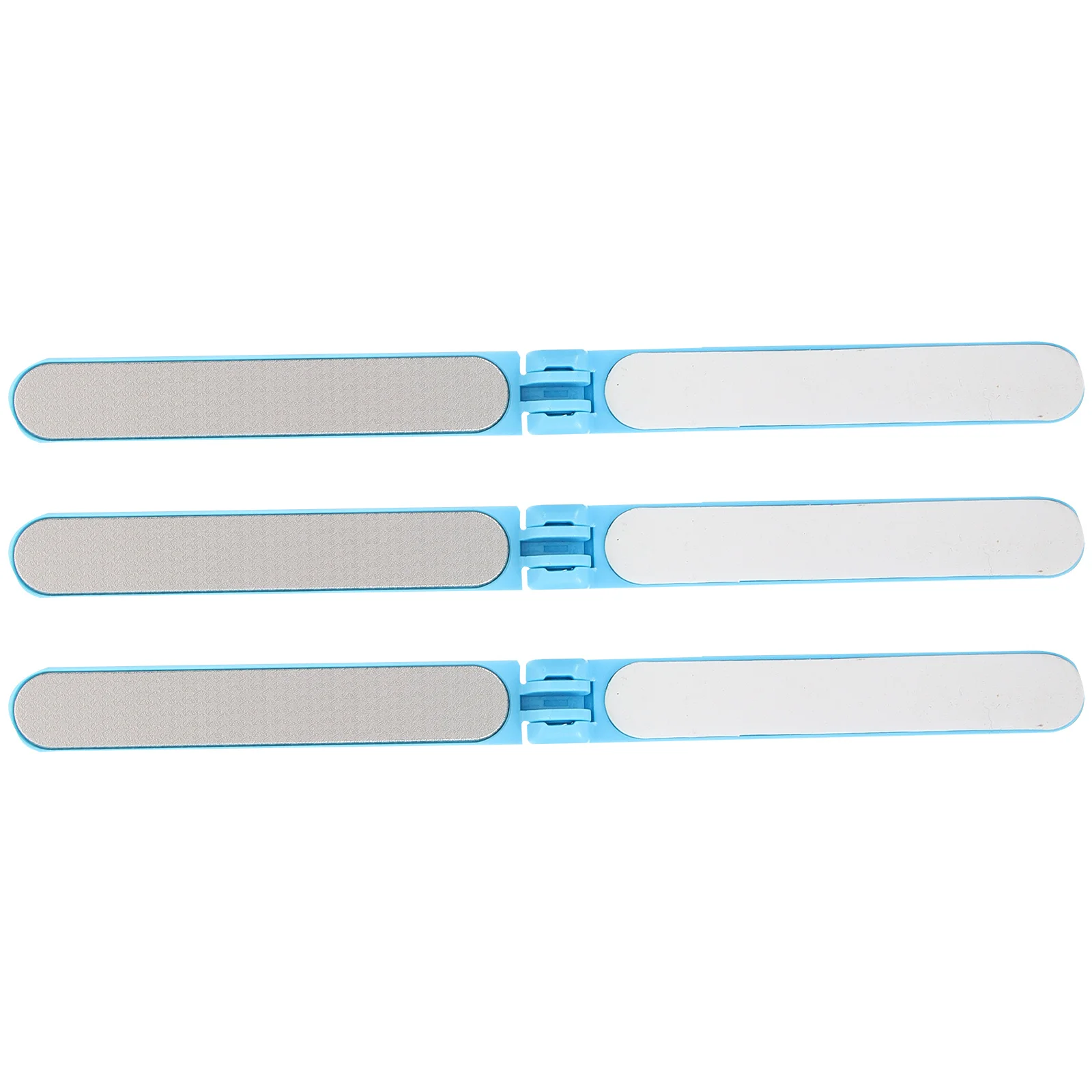 

3 Pcs Tools Folding Manicure Strips Nail Diamond File Files for Natural Nails Women Metal