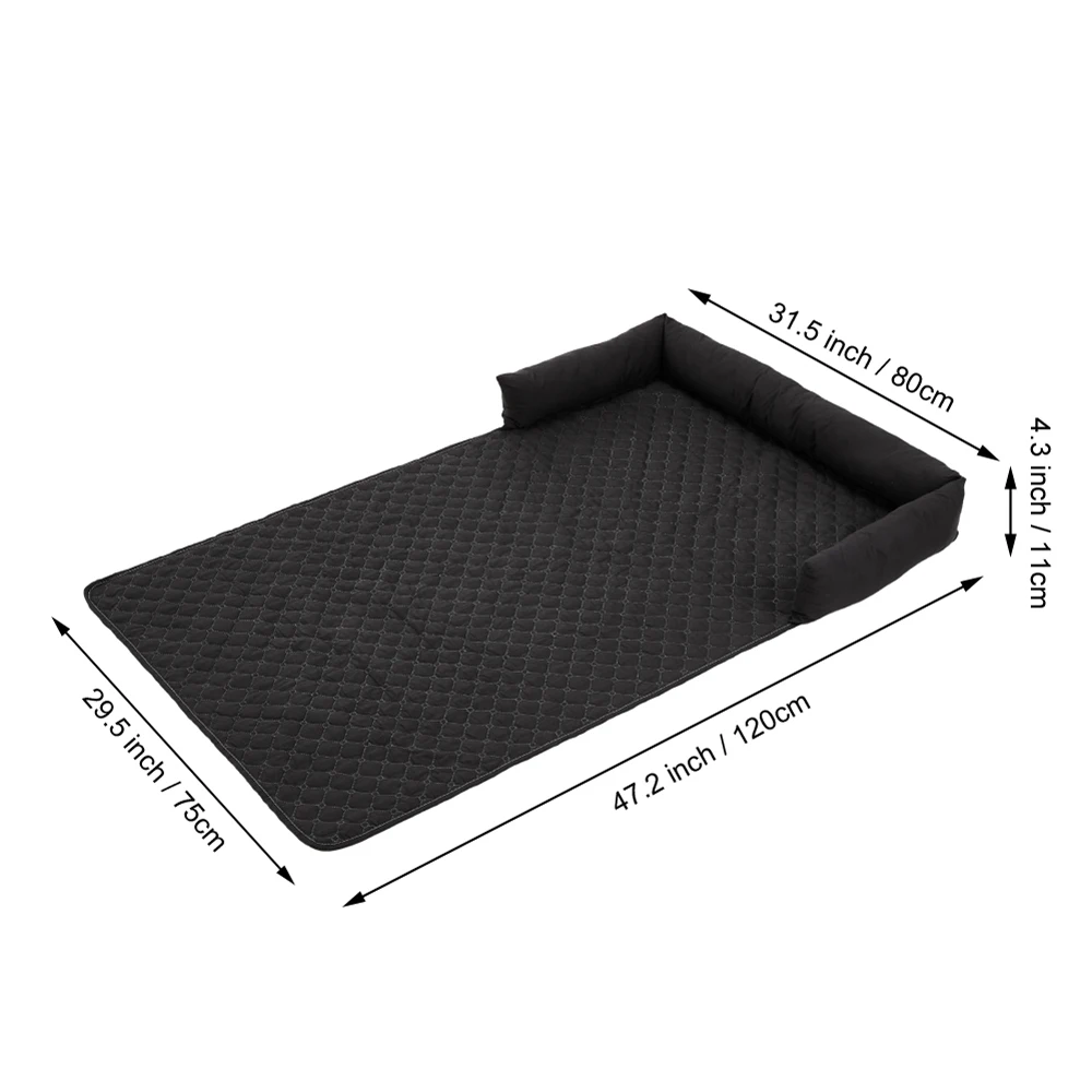 Voltsify Waterproof Pet Bed Furniture Protector Mat Dog Sofa Cover with Pillow