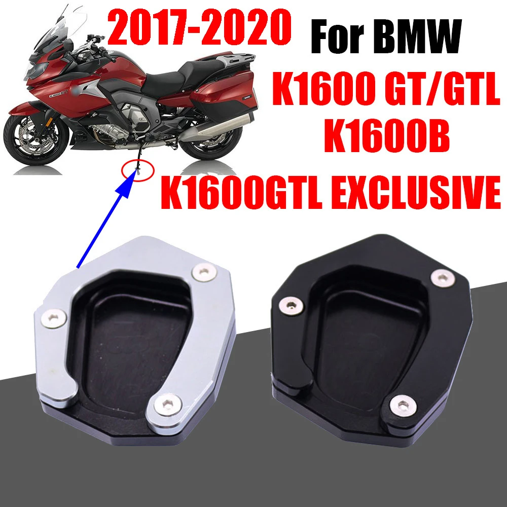 For BMW K1600 K 1600 GTL K1600GTL EXCLUSIVE 2017 2020 Accessories Kickstand  Side Stand Extension Enlarger Pad Support Plate|Covers & Ornamental  Mouldings| - AliExpress