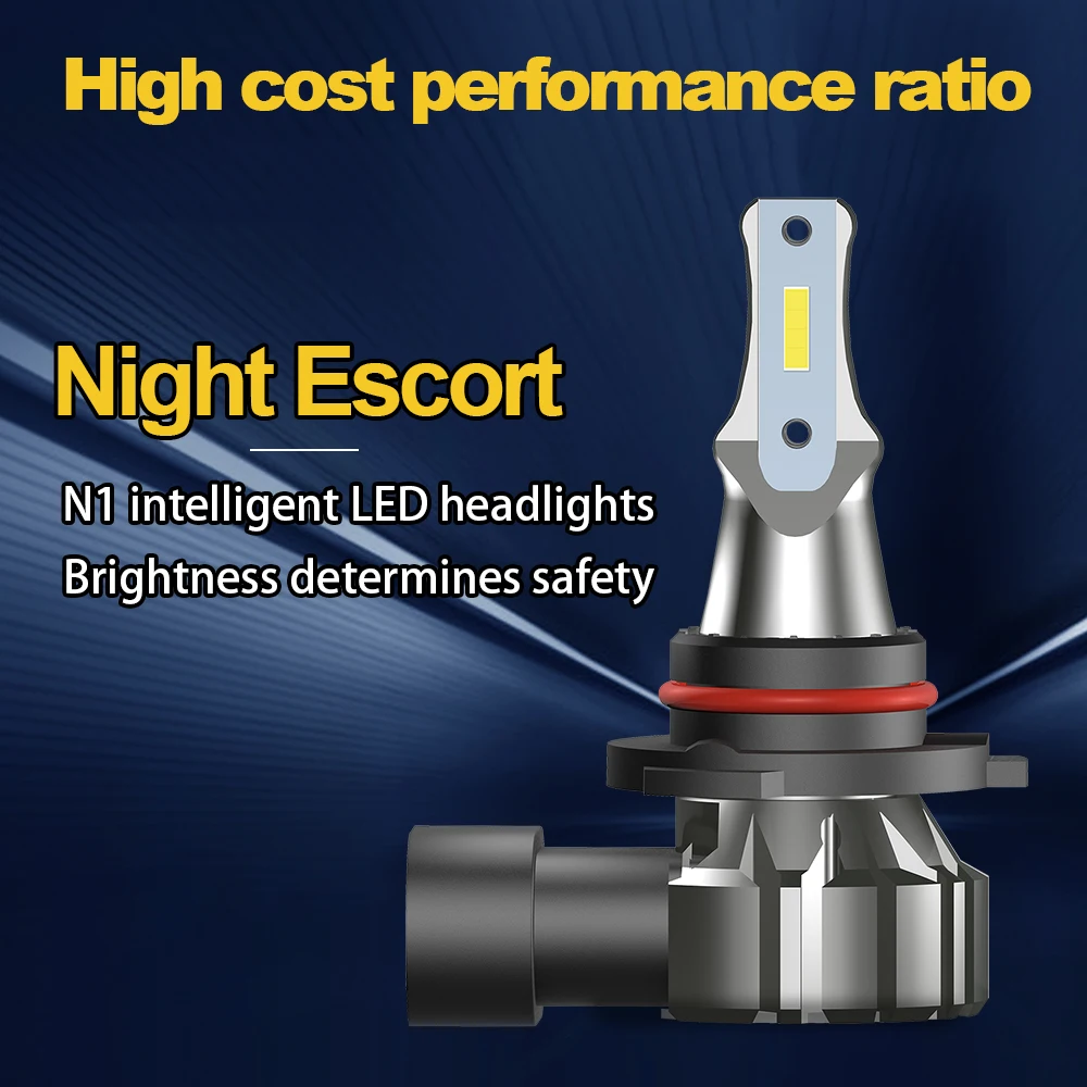LED 헤드라이트 자동차 램프, 6000K HB3 HB4, PONTIAC BONNEVILLE Exc GXP 1992 1993 1994 1995 1996 1997 1998 1999 2000 01-2005, 2 