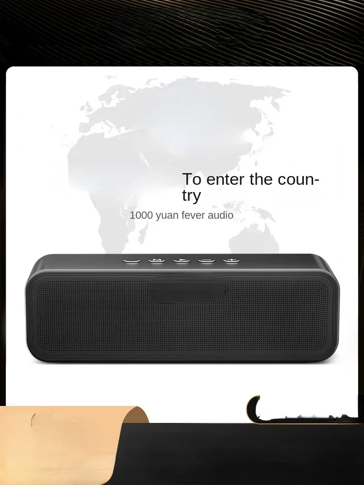 

German Imported Bluetooth Speaker High Sound Quality HiFi Fancier Grade Computer Audio High-End Home Car